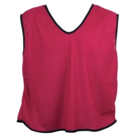 Plain Mesh Bib 42-44in Red