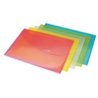 Popper Wallet A5- Brights Pk5