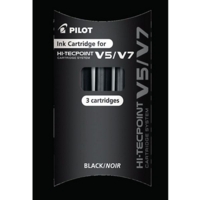 Hi-Tecpoint V5-V7 Cartridges Black Pk3