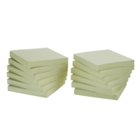 CM Sticky Note 75x75mm Yellow P12