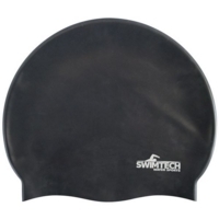 Silicone Swim Cap Black Ea