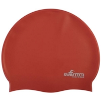 Silicone Swim Cap Red Ea