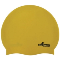 Silicone Swim Cap Yellow Ea