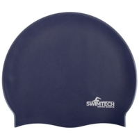 Silicone Swim Cap Navy Blue Ea