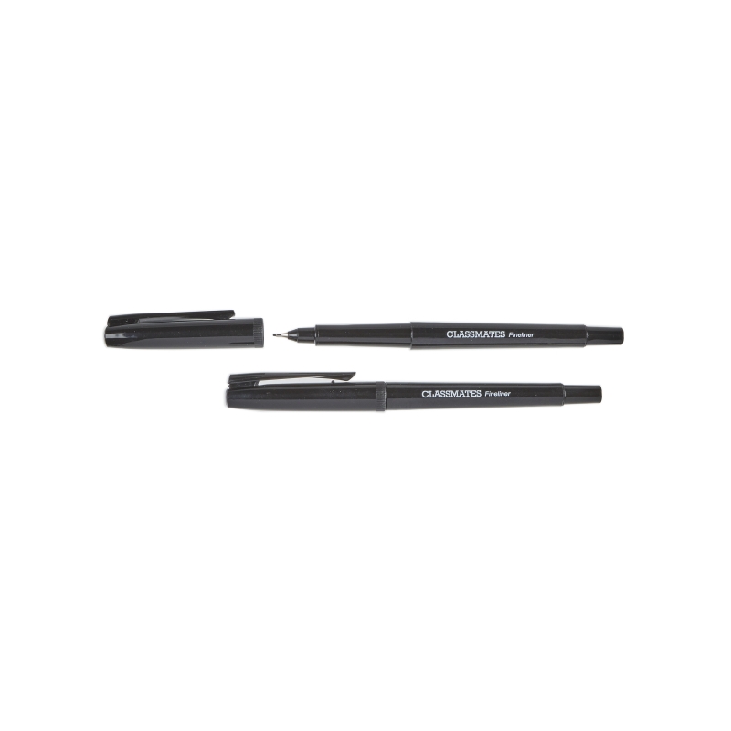 Classmates Fineliner Pensblack