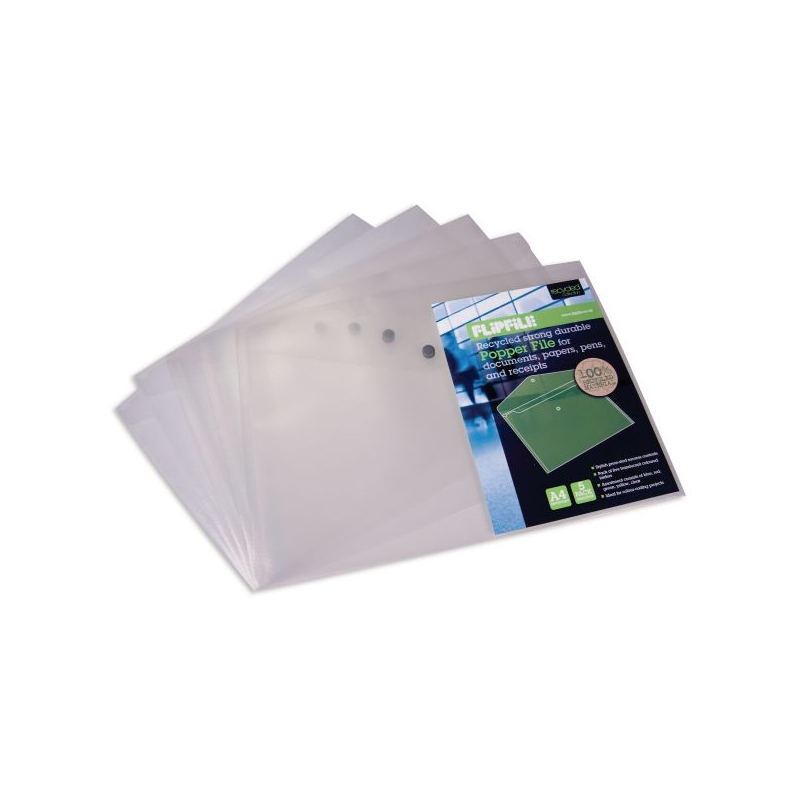 Recycled Popper Wallet Clr P5