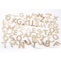 Wooden Letters - Uppercase