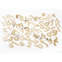 Wooden Letters - Lowercase