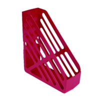 5 Star Office Magazine Rack File Foolscap Red (909213)