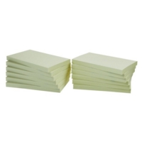 CM Sticky Note 75x125mm Yellow P12