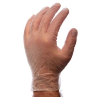 ValueX Vinyl Gloves Small Powder Free Clear (Pack 100) VG100SC