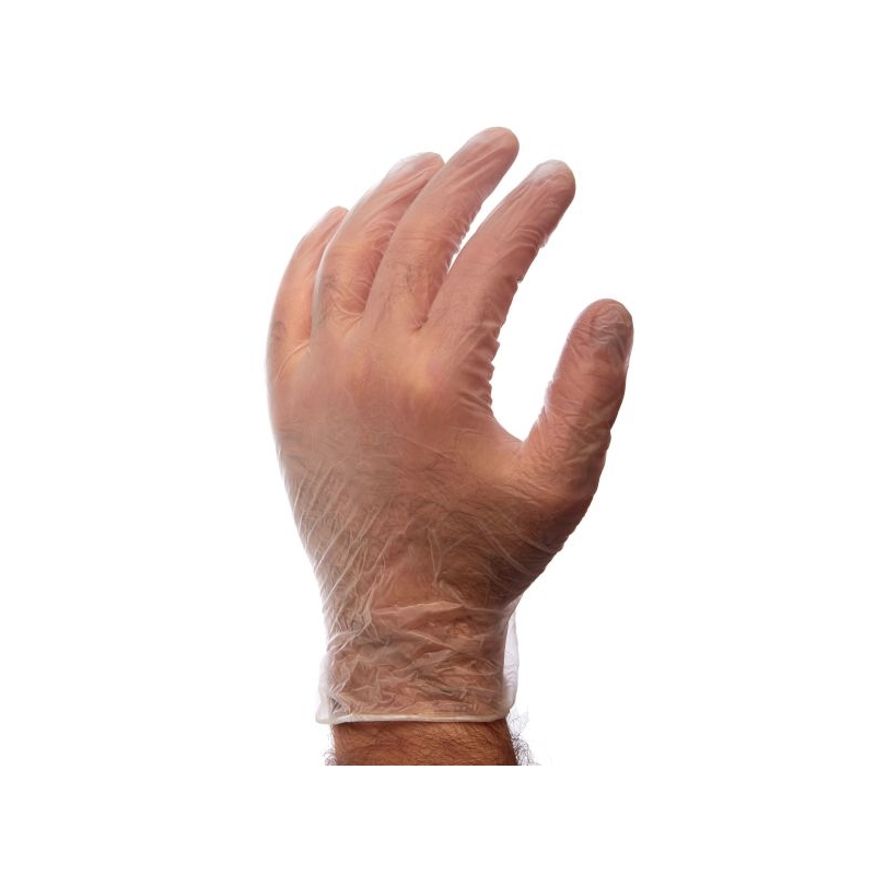 ValueX Vinyl Gloves Small Powder Free Clear (Pack 100) VG100SC