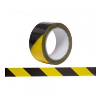 ValueX Lane Marking Tape 50mmx33m Black/Yellow - 22134
