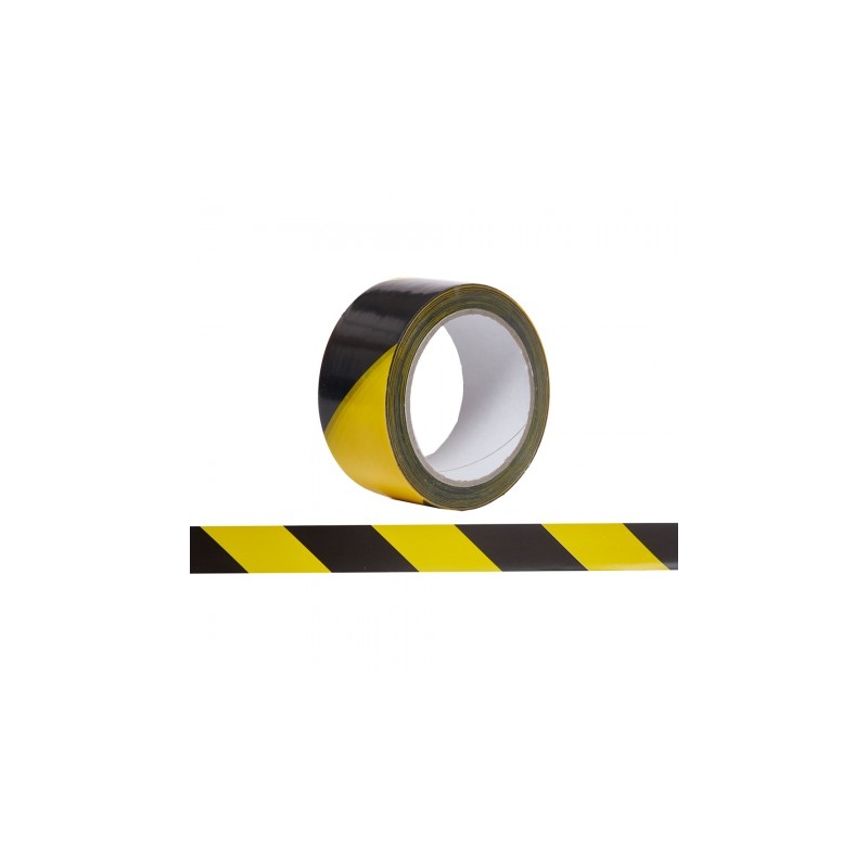 ValueX Lane Marking Tape 50mmx33m Black/Yellow - 22134