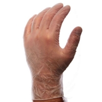 Powdered Vinyl Glove Lge