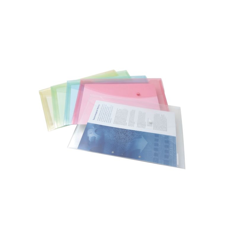 Popper Wallet A3- Pastels Pk5