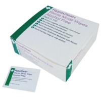 Hypaclean Sterile Wipes Box Of 100
