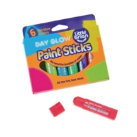 Little Brian Paint Stick Day Glow Pack 6