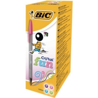 Bic Crystal Fun Pen Asst P20