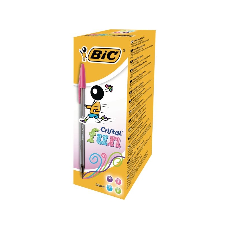 Bic Crystal Fun Pen Asst P20