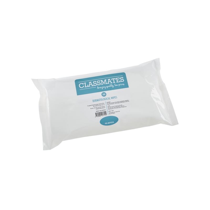 Classmate Dermex Wipes Pk100