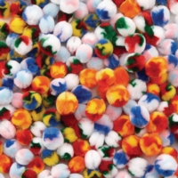 Rainbow Pompoms