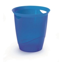 Trans Waste Bin 16ltr Dark Blue