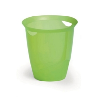 Trans Waste Bin 16ltr Green