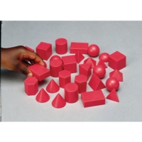 Plastic 3d Shapes Set30