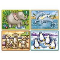 Early Nujbers Games Animals 4 in a Box