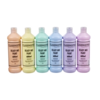 Pastel Ready Mix Paint Pack Of 6