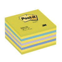 Post-it Cube 76x76mm Neon Blue