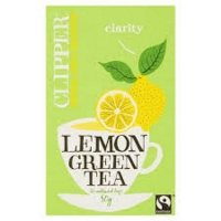 Clipper Green & Lemon Tea Pack 80