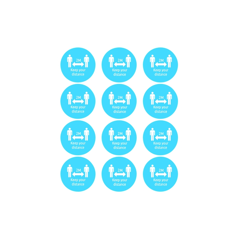 Avery Social Distancing Name Badges PK48