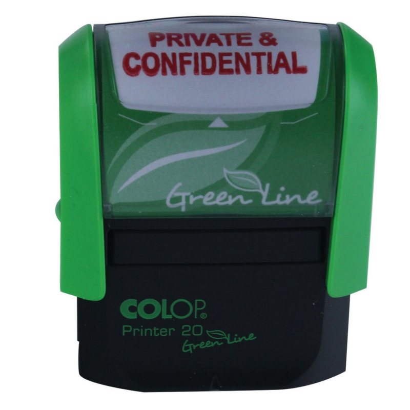 COLOP S/Inking Stamp Private/Confid