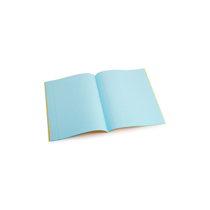 Tinted A4 Exercise Books Aqua Blue 8mm Lined