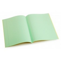 Tinted A4 Exercise Books Leaf Green 8mm Lined