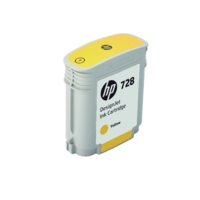 HP 728 40ml Ink Cartridge Yellow