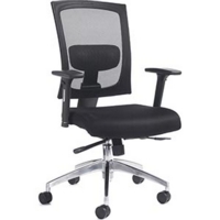 Gemini 300 Mesh Task Arm Chair Blk