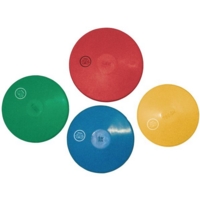 Rubber Indoor Discus Yellow 0.75Kg