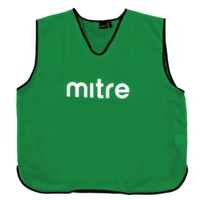 Mitre Training Bib Large Green /Black