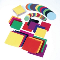 Bulk Pack of Gummed Shapes PK2000