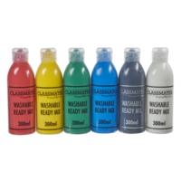 CM Washable Paint Ast 300ml P6