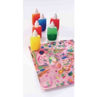 Marbling Ink Ass Fluor Cols 6x25ml Btls