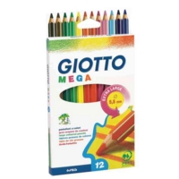 Giotto Mega Hex Colour Pencils