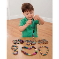 Exotic Plastic Beads Pack 125g