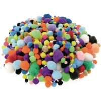 Bumper Pack Of Pom-Poms x1000