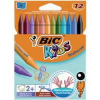 Bic Plastidecor Crayons Pk12