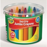 My First Crayons Asstd Tub 24