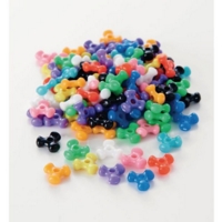 Plastic Tri Beads